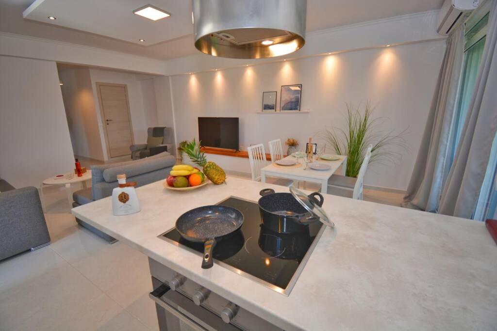 Potamos Deluxe White Apartment Esterno foto